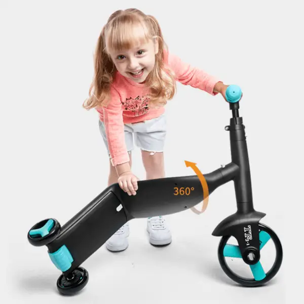 3 in 1 Kick scooter for kids with seating 3 wheels